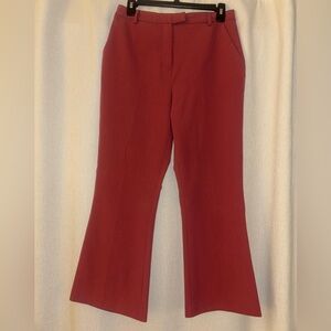 Topshop Pink Flare Pants Boot Cut Style